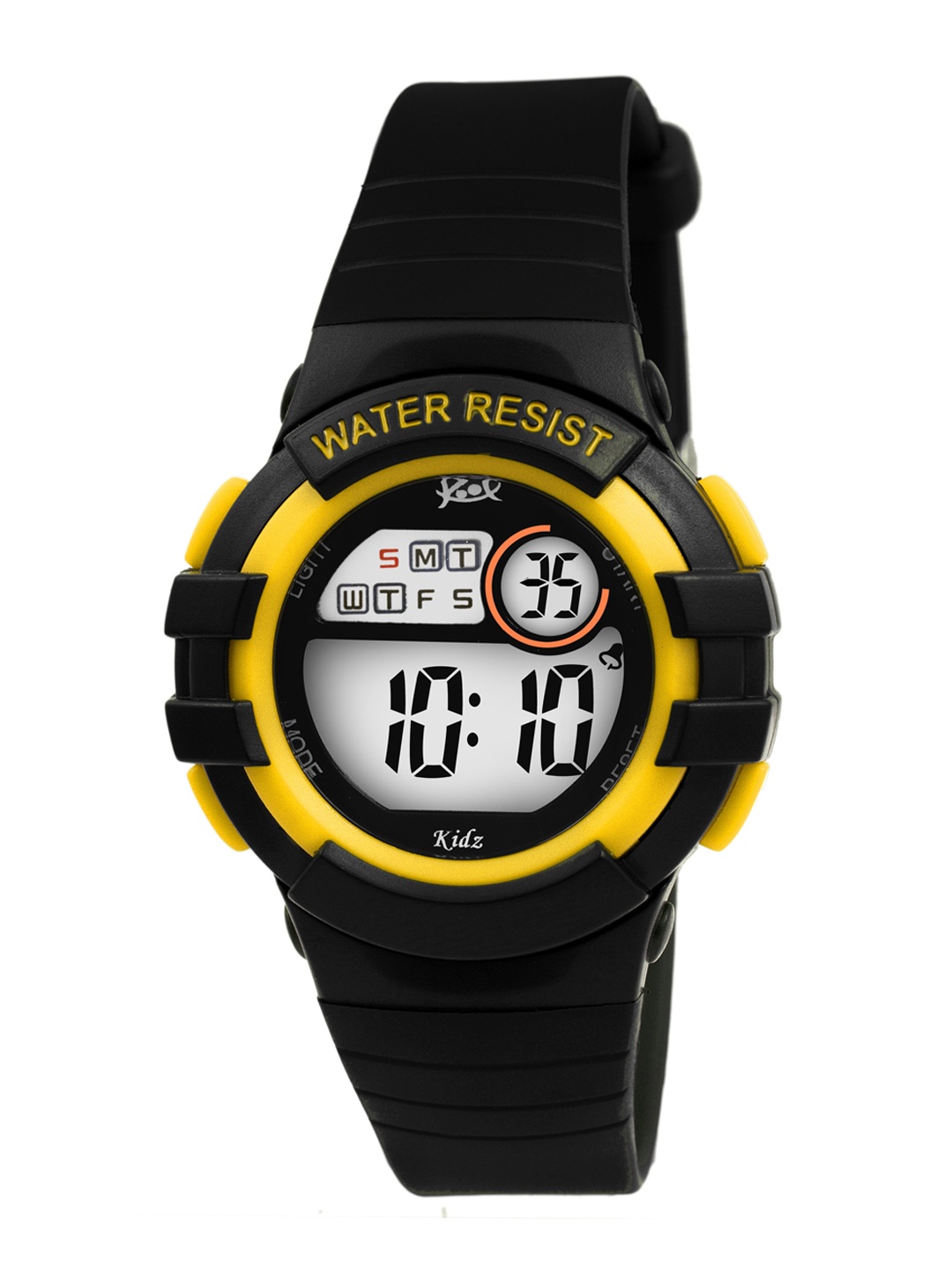 Kool Kidz Unisex Kids Grey Dial & Yellow Wrap Around Straps Digital Watch KOOL KIDZ KK 256 YL
Kool Kidz Unisex Kids Grey Dial & Yellow Wrap Around Straps Digital Watch KOOL KIDZ KK 256 YL