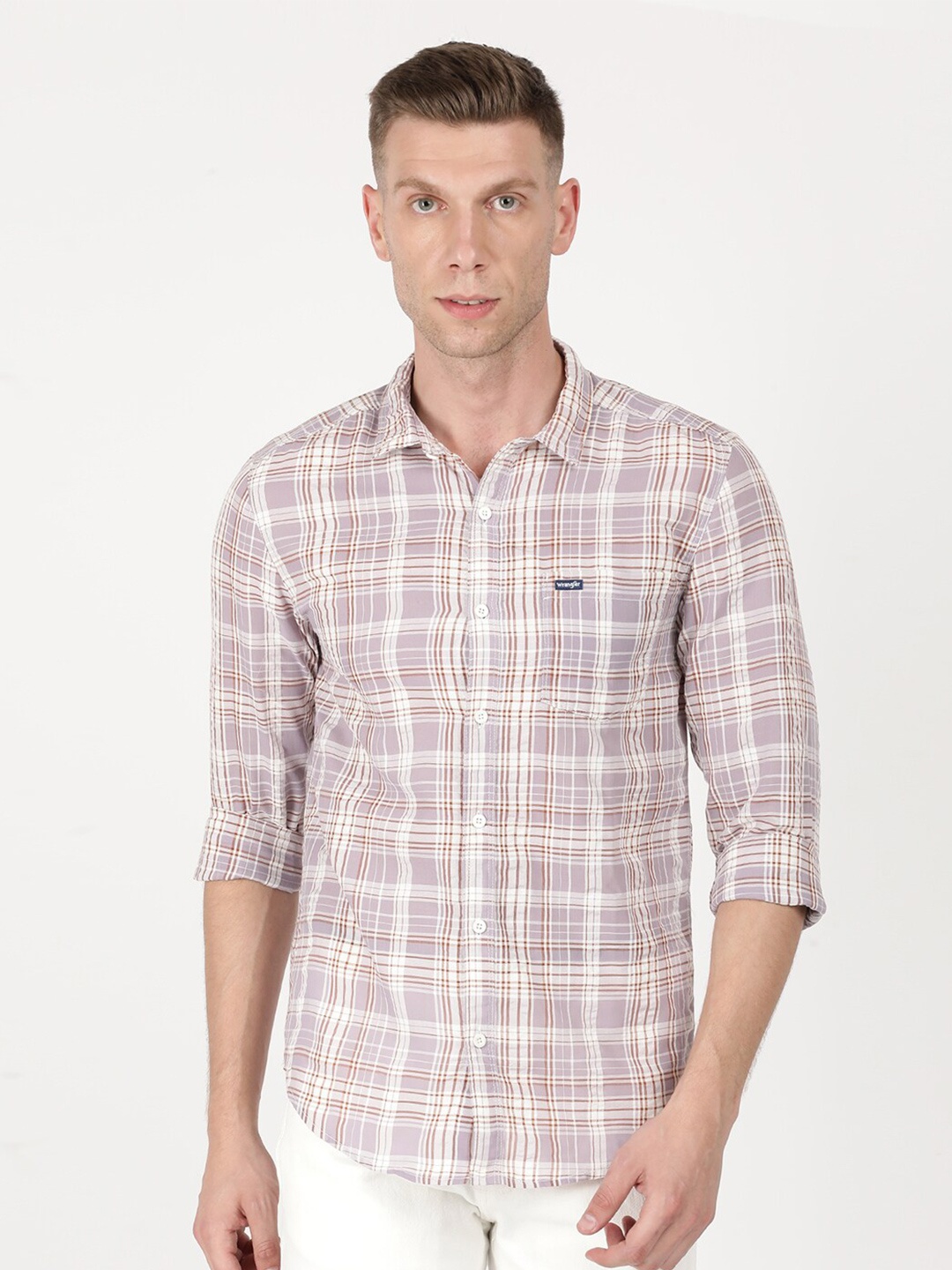 Wrangler Men Multicoloured Classic Slim Fit Tartan Checks Checked Casual Shirt, Multi
Wrangler Men Multicoloured Classic Slim Fit Tartan Checks Checked Casual Shirt, Multi