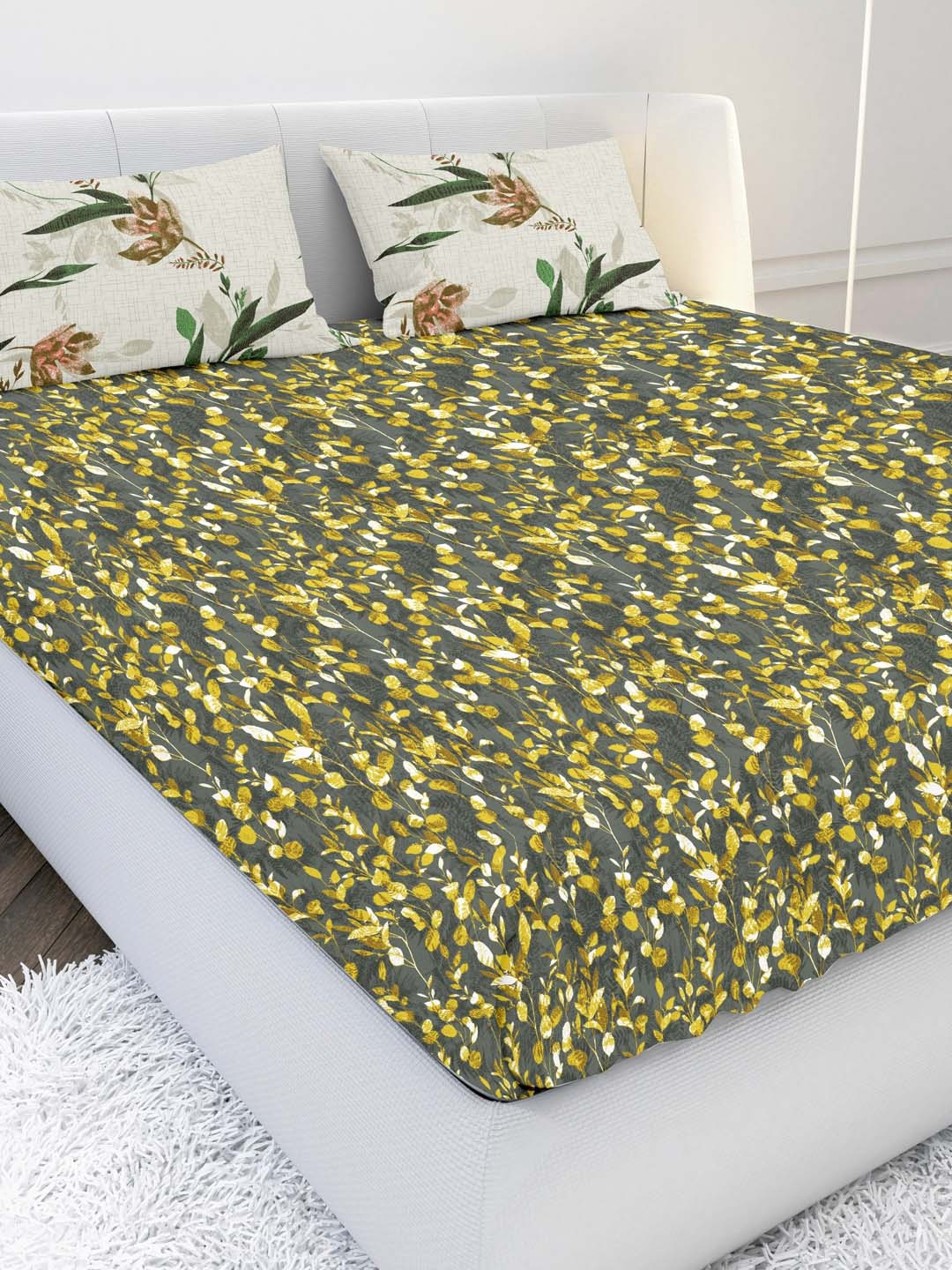 MAYFAIR HOMES LONDON Unisex Yellow Bedsheets
