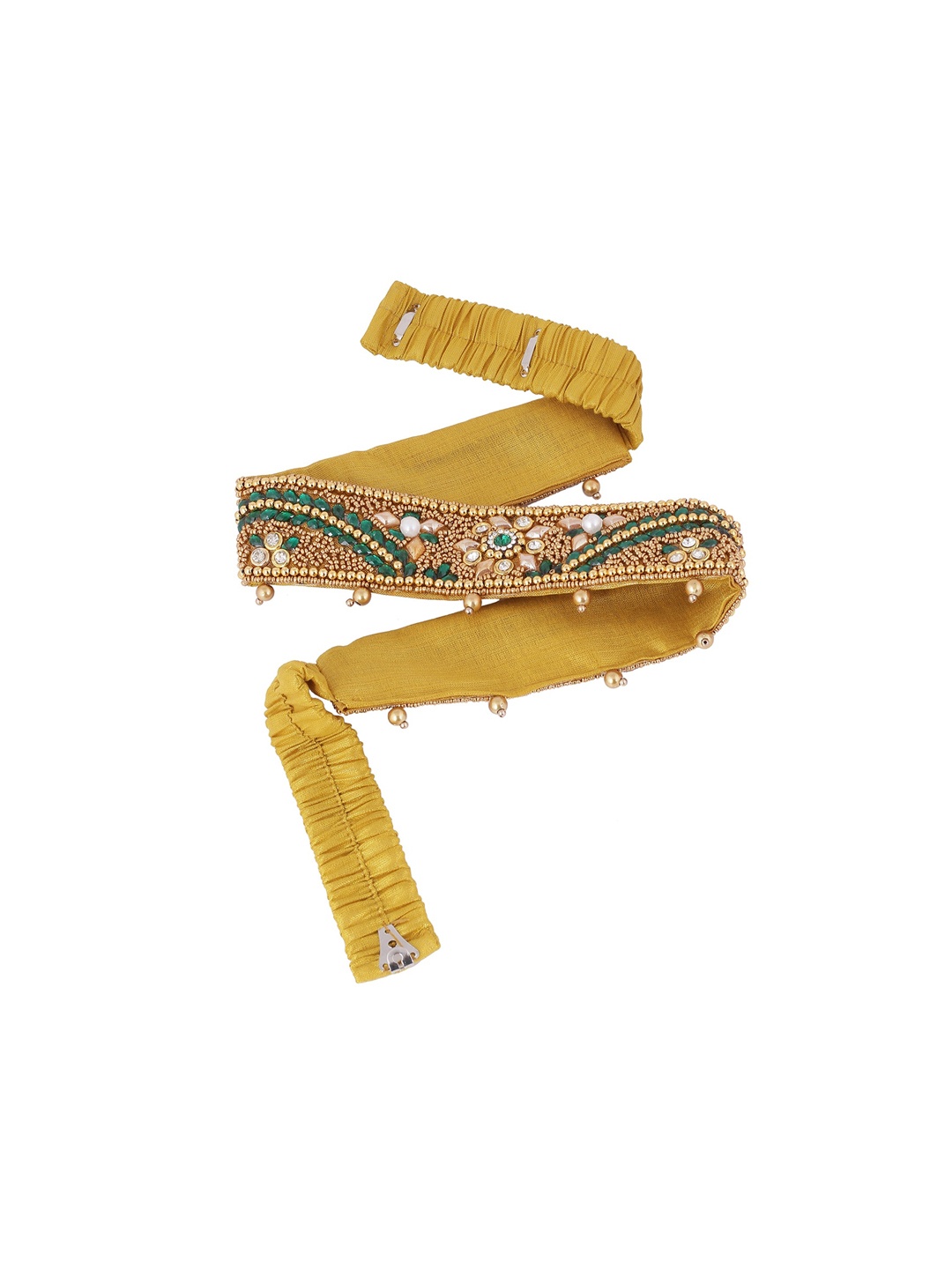 VAMA Women Green Waist Hip Belly Chain Traditional Stretchable Cloth for Saree Accessories
VAMA Women Green Waist Hip Belly Chain Traditional Stretchable Cloth for Saree Accessories