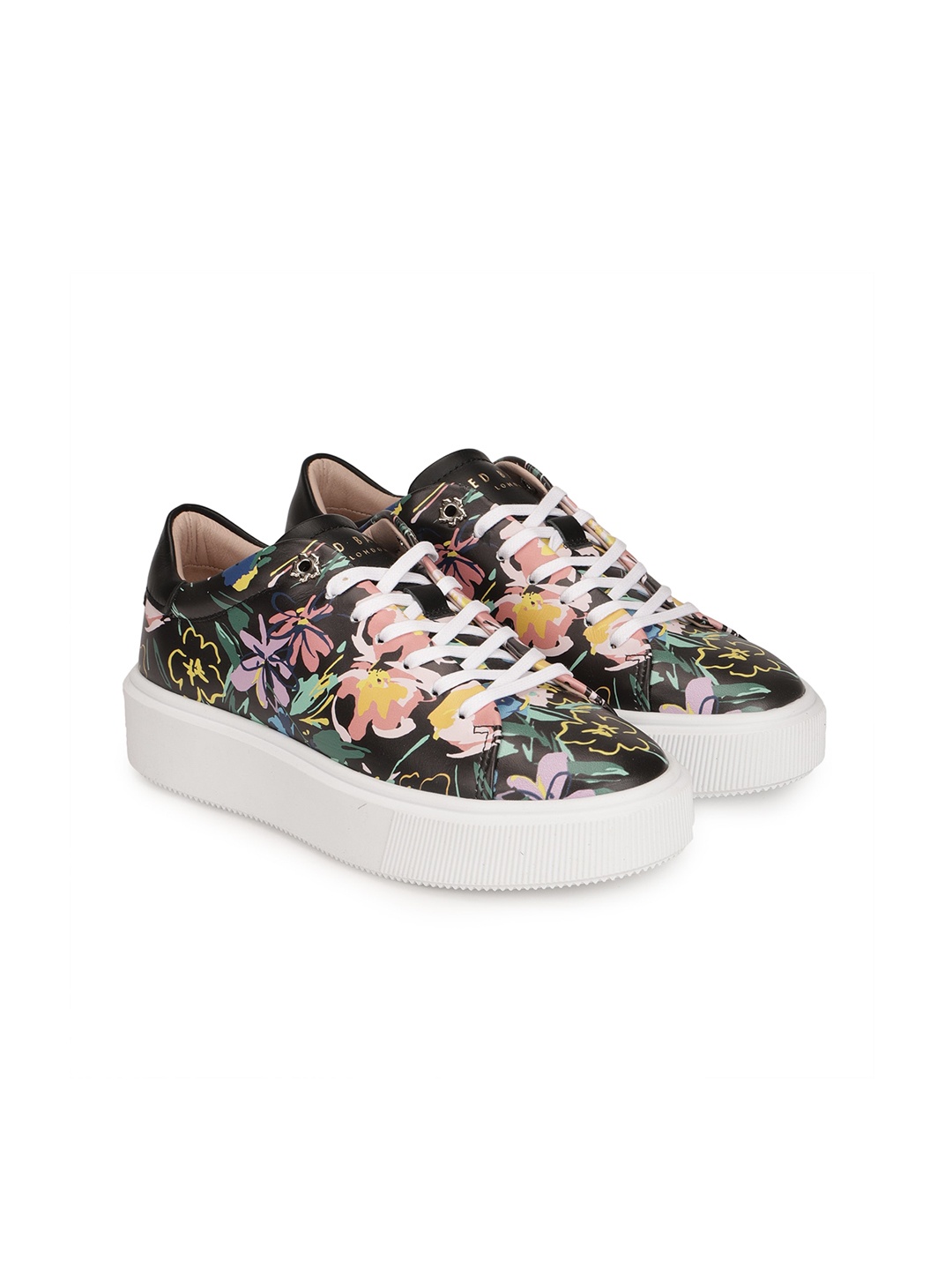 Ted Baker Women Black Printed Sneakers