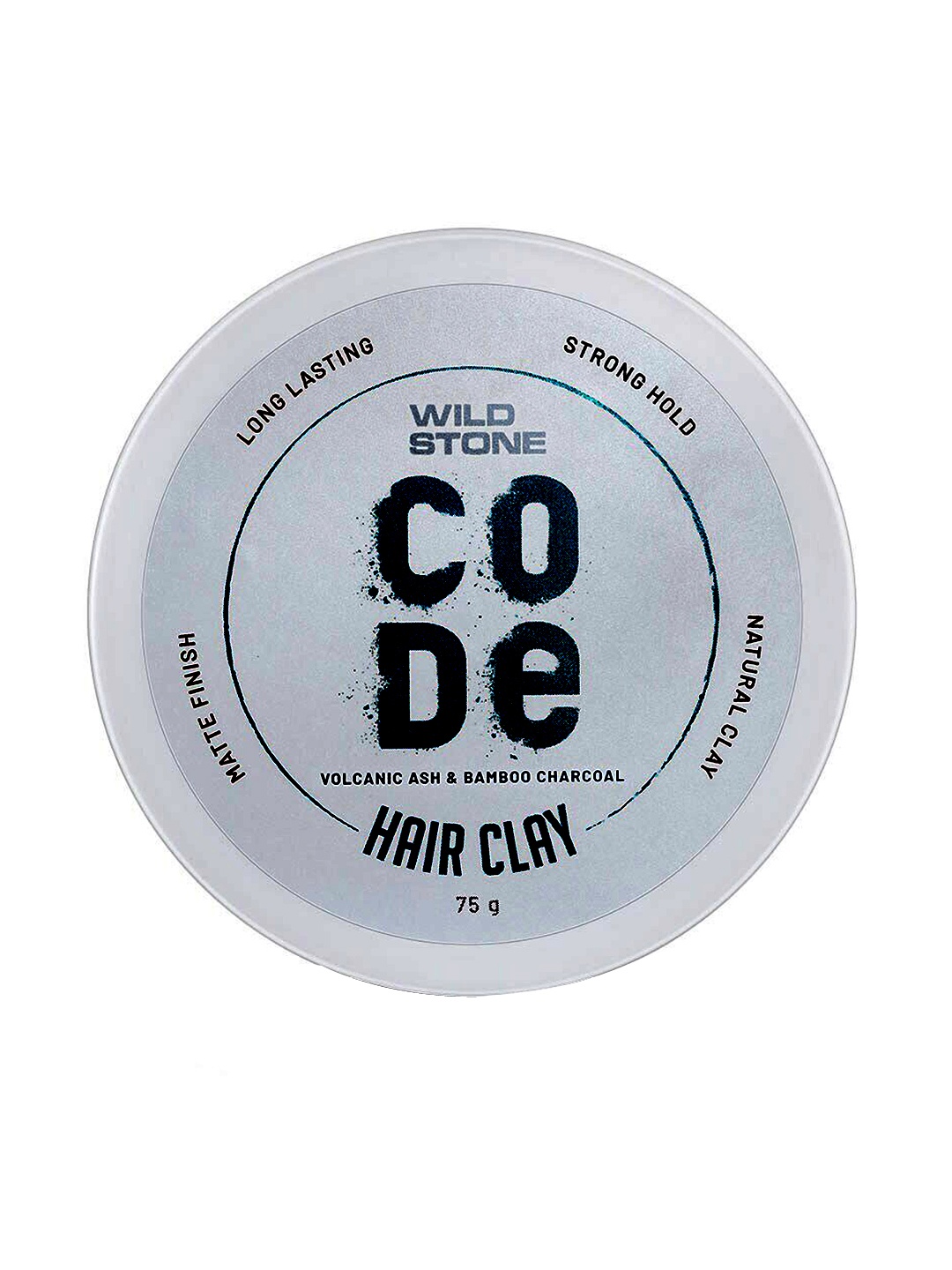 Wild stone Men Code Matte Hair Styling Clay with Volcanic Ash & Bamboo Charcoal - 75 g, White
Wild stone Men Code Matte Hair Styling Clay with Volcanic Ash & Bamboo Charcoal - 75 g, White