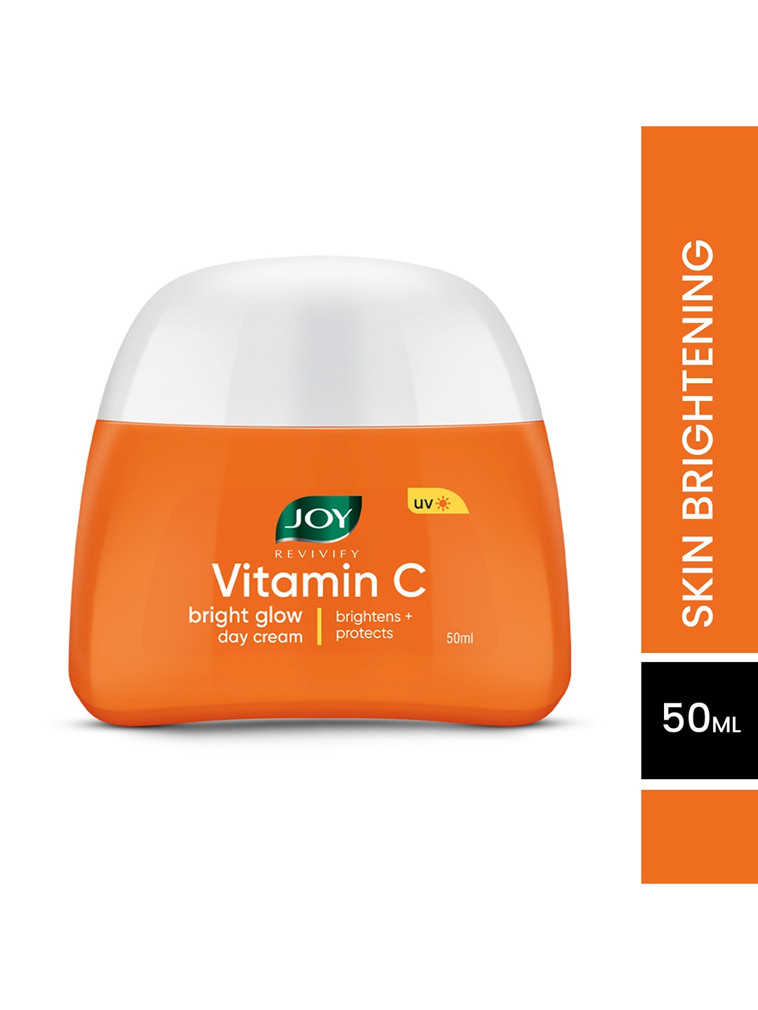 JOY Vitamin C Bright Glow Day Cream with SPF - Lightweight & Oil-Free Moisturizer - 50ml, Multi
JOY Vitamin C Bright Glow Day Cream with SPF - Lightweight & Oil-Free Moisturizer - 50ml, Multi