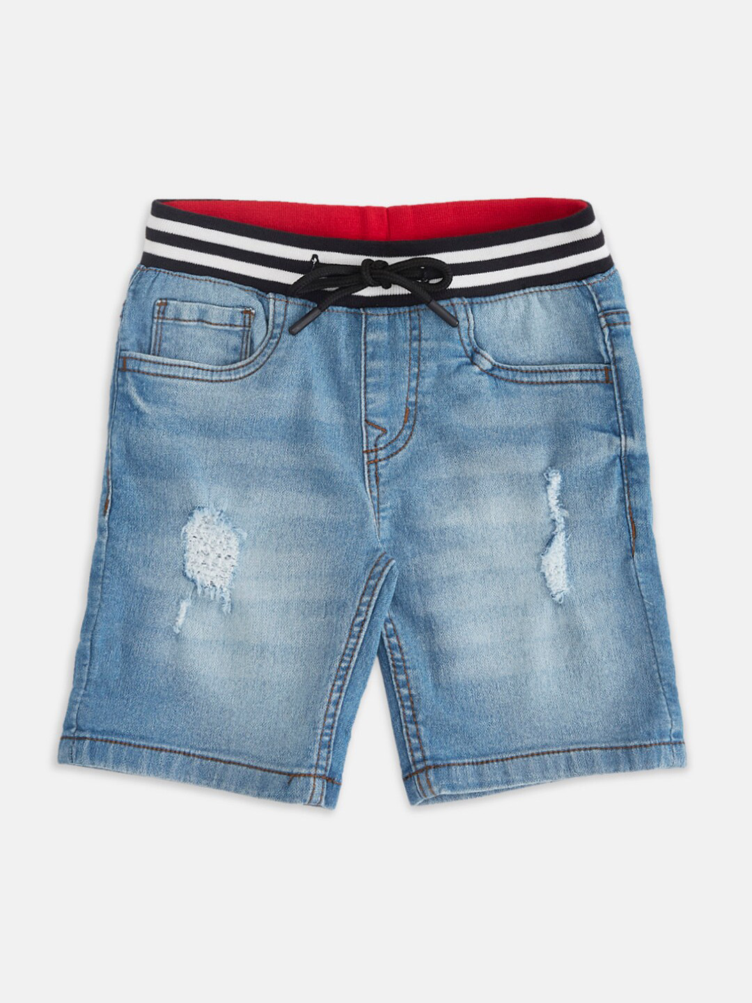Pantaloons Junior Boys Blue Washed Denim Shorts
Pantaloons Junior Boys Blue Washed Denim Shorts