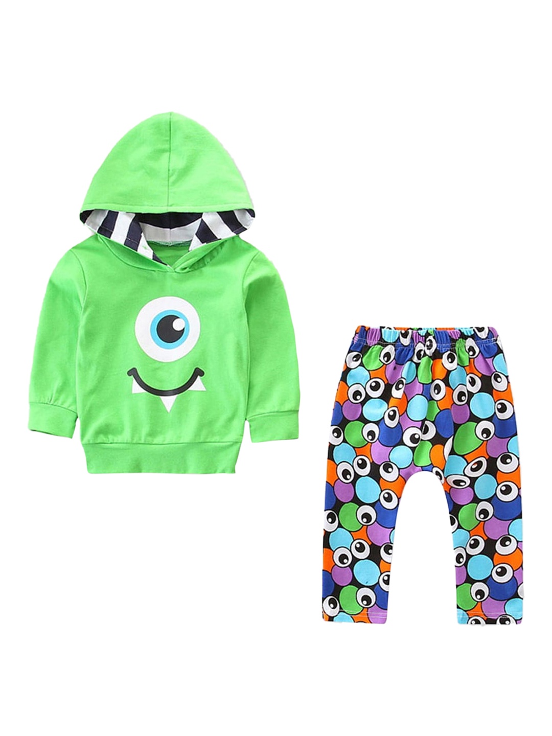 Hopscotch Boys Green Clothing Set
