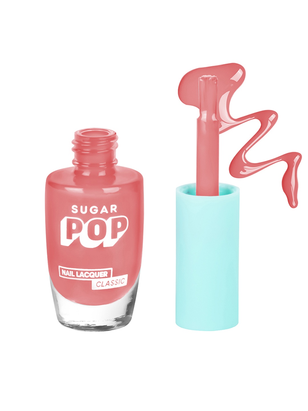 SUGAR POP Quick Drying Ultra Long-wear Glossy Finish Nail Lacquer 10 ml - Salmon Wonder 05, Peach
SUGAR POP Quick Drying Ultra Long-wear Glossy Finish Nail Lacquer 10 ml - Salmon Wonder 05, Peach