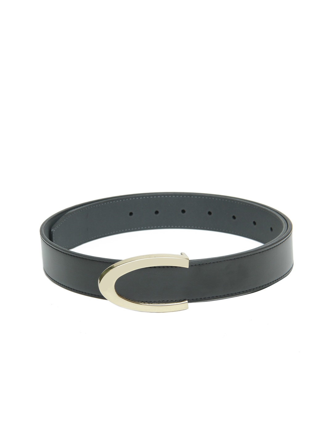 Calvadoss Women Black PU Belt