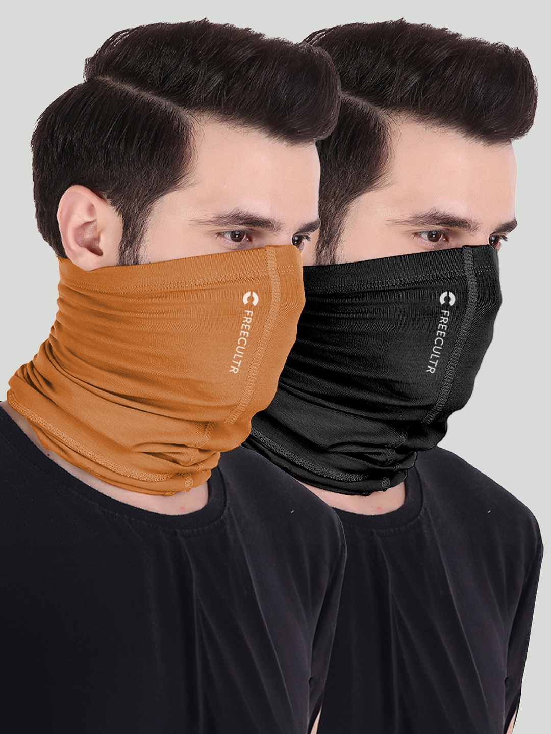 FREECULTR Unisex Pack of 2 Anti-Bacterial Anti Microbial Multipurpose Bandana, Black
FREECULTR Unisex Pack of 2 Anti-Bacterial Anti Microbial Multipurpose Bandana, Black