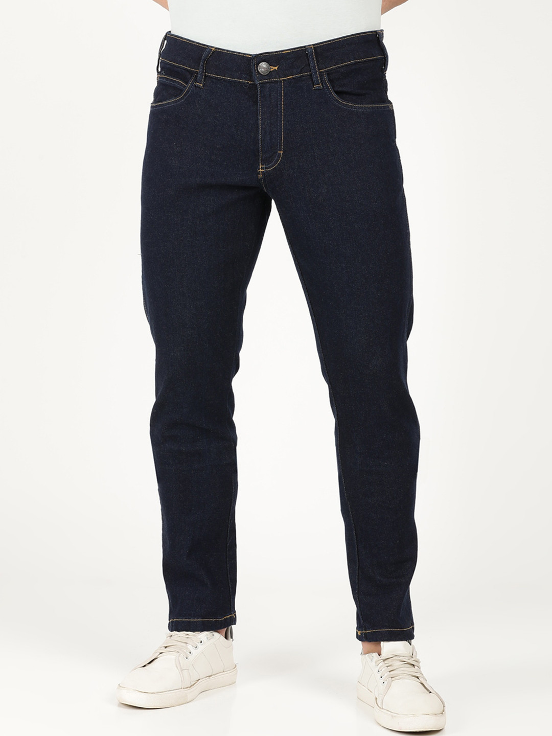 Wrangler Men Blue Vegas Skinny Fit Low-Rise Stretchable Jeans 
Wrangler Men Blue Vegas Skinny Fit Low-Rise Stretchable Jeans