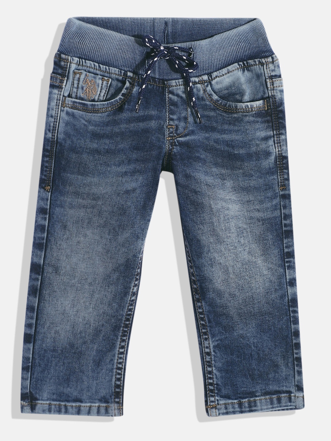 U.S. Polo Assn. Kids Boys Slim Fit Clean Look Stretchable Jeans, Blue
U.S. Polo Assn. Kids Boys Slim Fit Clean Look Stretchable Jeans, Blue