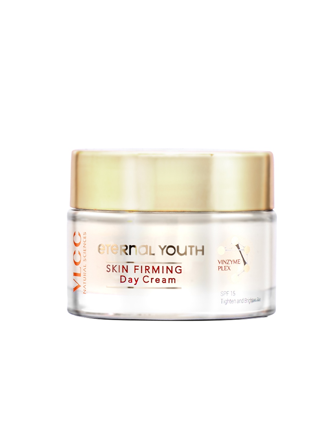 VLCC Natural Sciences Eternal Youth Skin Firming SPF 15 Day Cream with Vinzyme Plex - 50 g, White
VLCC Natural Sciences Eternal Youth Skin Firming SPF 15 Day Cream with Vinzyme Plex - 50 g, White