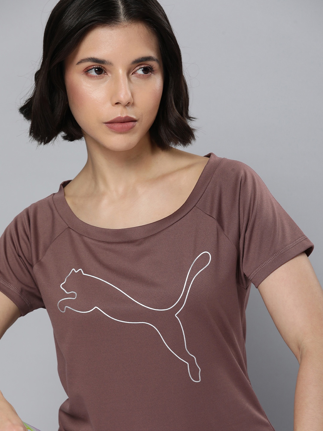 Puma Brand Logo Printed Train Fav Jersey Cat Regular Fit Sports Sustainable T-shirt, Mauve
Puma Brand Logo Printed Train Fav Jersey Cat Regular Fit Sports Sustainable T-shirt, Mauve
