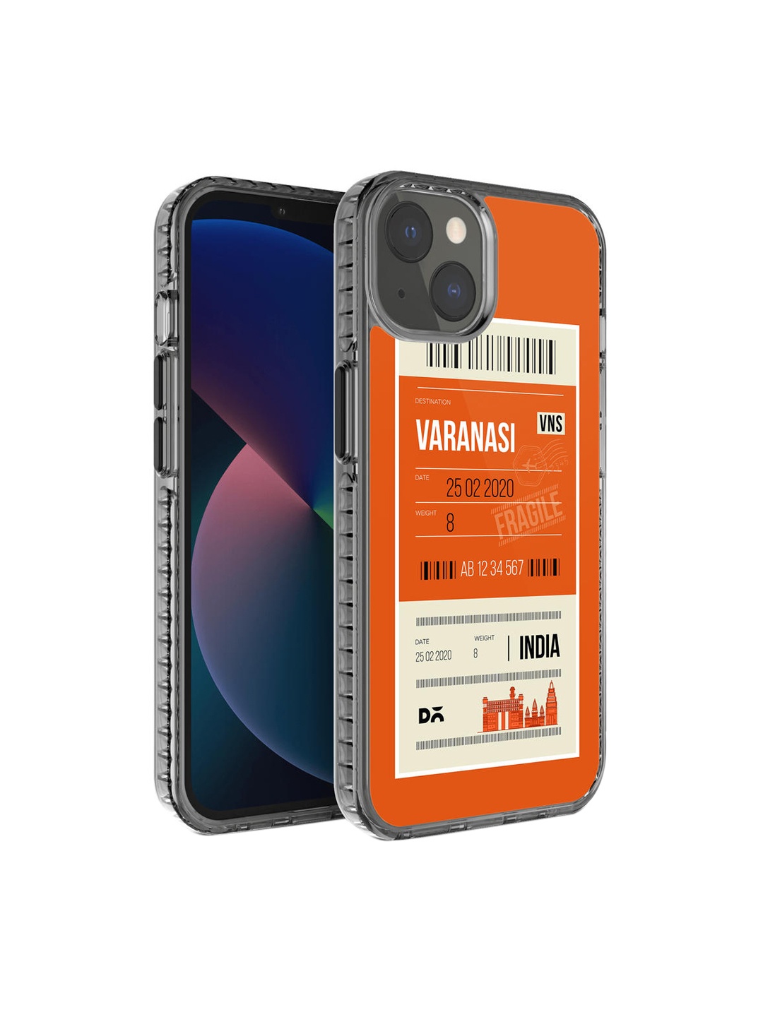 DailyObjects Black & Orange Printed Varanasi City Tag Hybrid Clear iPhone 13 Phone Case
DailyObjects Black & Orange Printed Varanasi City Tag Hybrid Clear iPhone 13 Phone Case