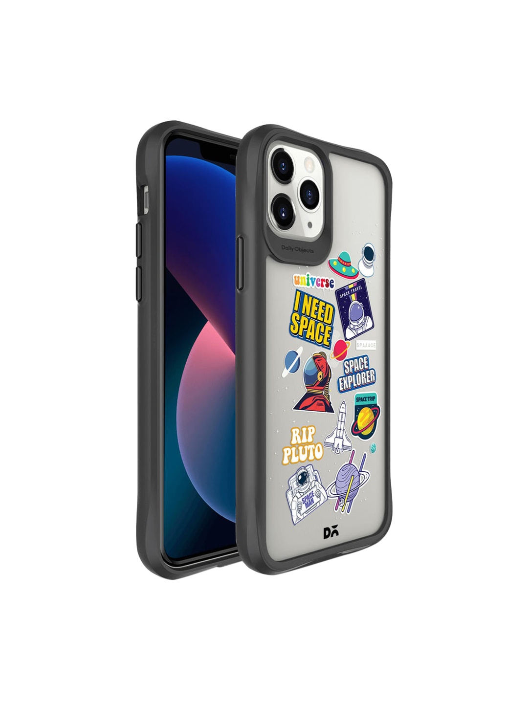 DailyObjects Black & Yellow Space Cadet Printed Hybrid Clear iPhone 11 Pro Phone Case
DailyObjects Black & Yellow Space Cadet Printed Hybrid Clear iPhone 11 Pro Phone Case
