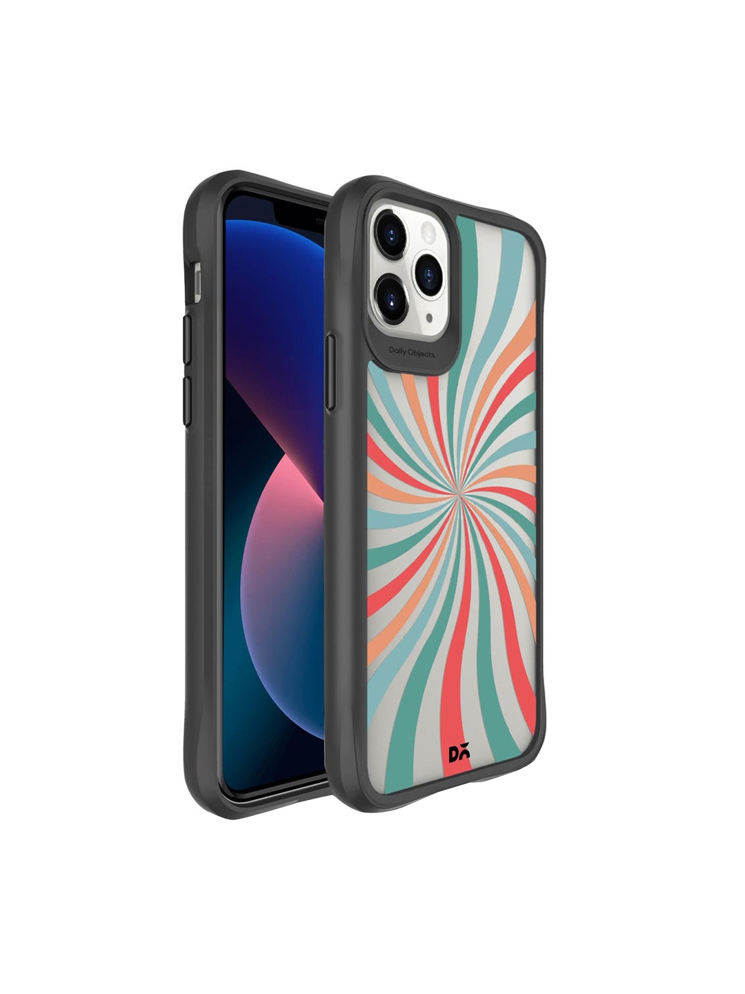 DailyObjects Black & Blue Printed Color Hypnosis Hybrid Clear iPhone 11 Pro Phone Case, Multi
DailyObjects Black & Blue Printed Color Hypnosis Hybrid Clear iPhone 11 Pro Phone Case, Multi