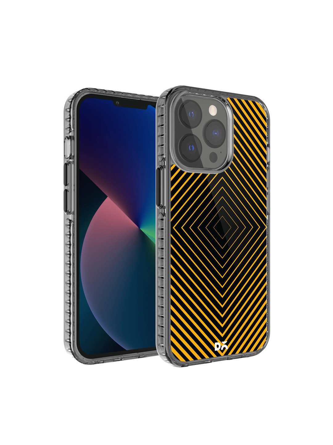 DailyObjects Black & Yellow Printed Rhombus Ochre Stride 2.0 iPhone 13 Pro Phone Back Case
DailyObjects Black & Yellow Printed Rhombus Ochre Stride 2.0 iPhone 13 Pro Phone Back Case