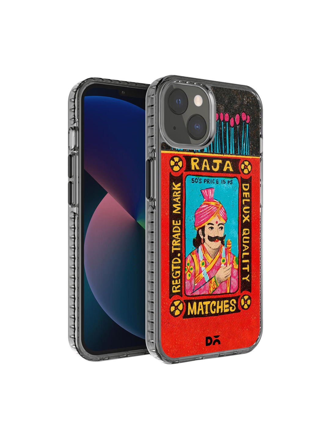 DailyObjects Black & Red Printed Raja Matchbox iPhone 13 Mini Phone Case, Multi
DailyObjects Black & Red Printed Raja Matchbox iPhone 13 Mini Phone Case, Multi