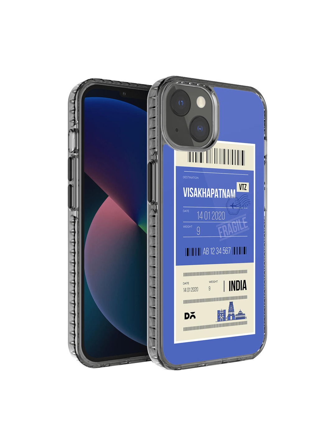 DailyObjects Blue Visakhapatnam City Tag Stride 2.0 iPhone 13 Mini Case Cover, Multi
DailyObjects Blue Visakhapatnam City Tag Stride 2.0 iPhone 13 Mini Case Cover, Multi