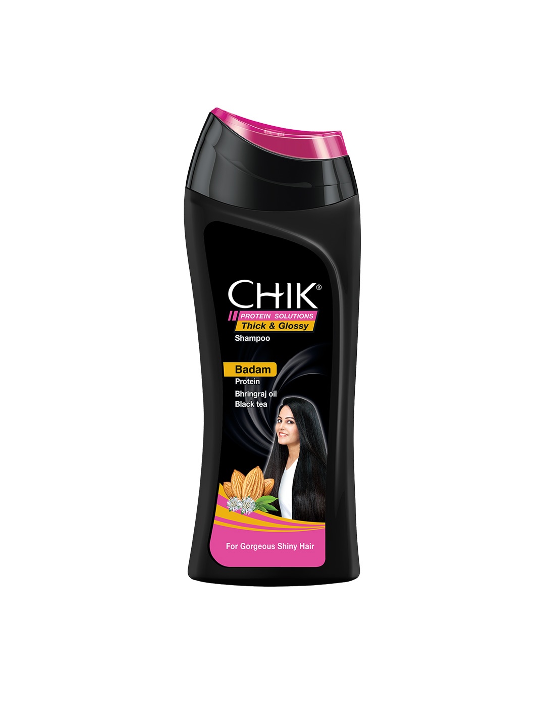 CHIK PROTEIN SOLUTIONS Thick & Glossy Shampoo with Badam Protein & Bhringraj Oil - 175ml, Black
CHIK PROTEIN SOLUTIONS Thick & Glossy Shampoo with Badam Protein & Bhringraj Oil - 175ml, Black