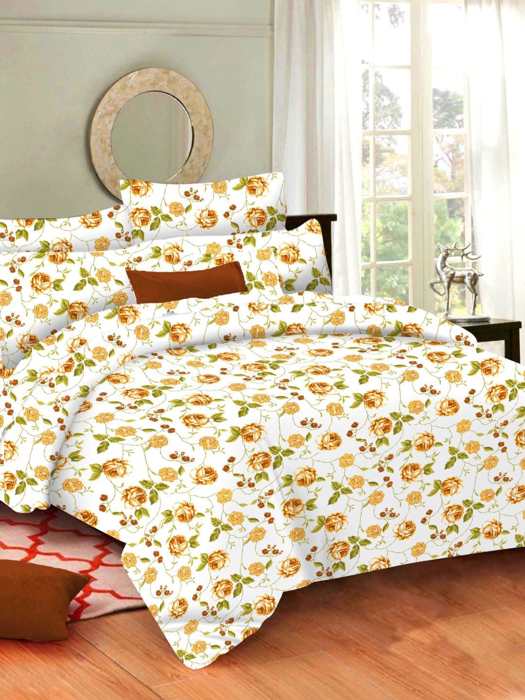 Sleeping Owls- because your sleep matters White 144 TC Cotton Queen with 2 Pillow Covers
Sleeping Owls- because your sleep matters White 144 TC Cotton Queen with 2 Pillow Covers