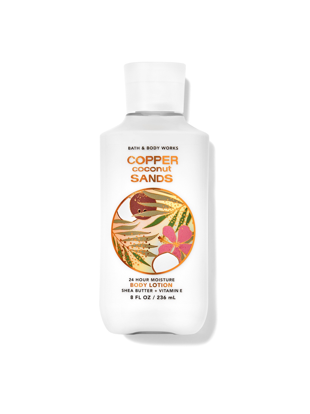 Bath & Body Works Copper Coconut Sands Super Smooth Body Lotion with Shea Butter 236 ml, White
Bath & Body Works Copper Coconut Sands Super Smooth Body Lotion with Shea Butter 236 ml, White
