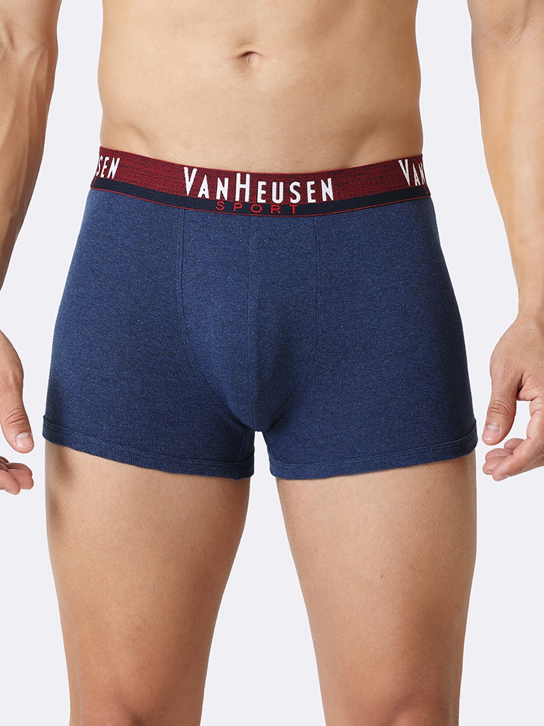 Van Heusen Sport Men Plush Back Elasticized Waistband Double Layer Gusset Trunk, Navy blue
Van Heusen Sport Men Plush Back Elasticized Waistband Double Layer Gusset Trunk, Navy blue