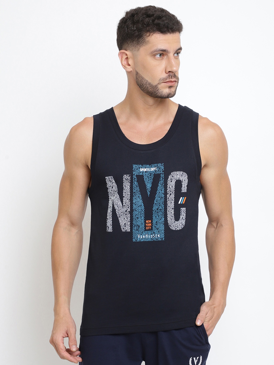 Van Heusen Sport Men Black Graphic Print Super Soft All Day Comfort Vest IHQVT1VSBKN70021
Van Heusen Sport Men Black Graphic Print Super Soft All Day Comfort Vest IHQVT1VSBKN70021