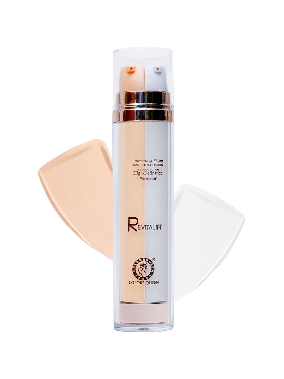 Colors Queen Revitalift 2 in 1 Illuminating Base Primer + Foundation 40 g - Ivory 02, Nude
Colors Queen Revitalift 2 in 1 Illuminating Base Primer + Foundation 40 g - Ivory 02, Nude