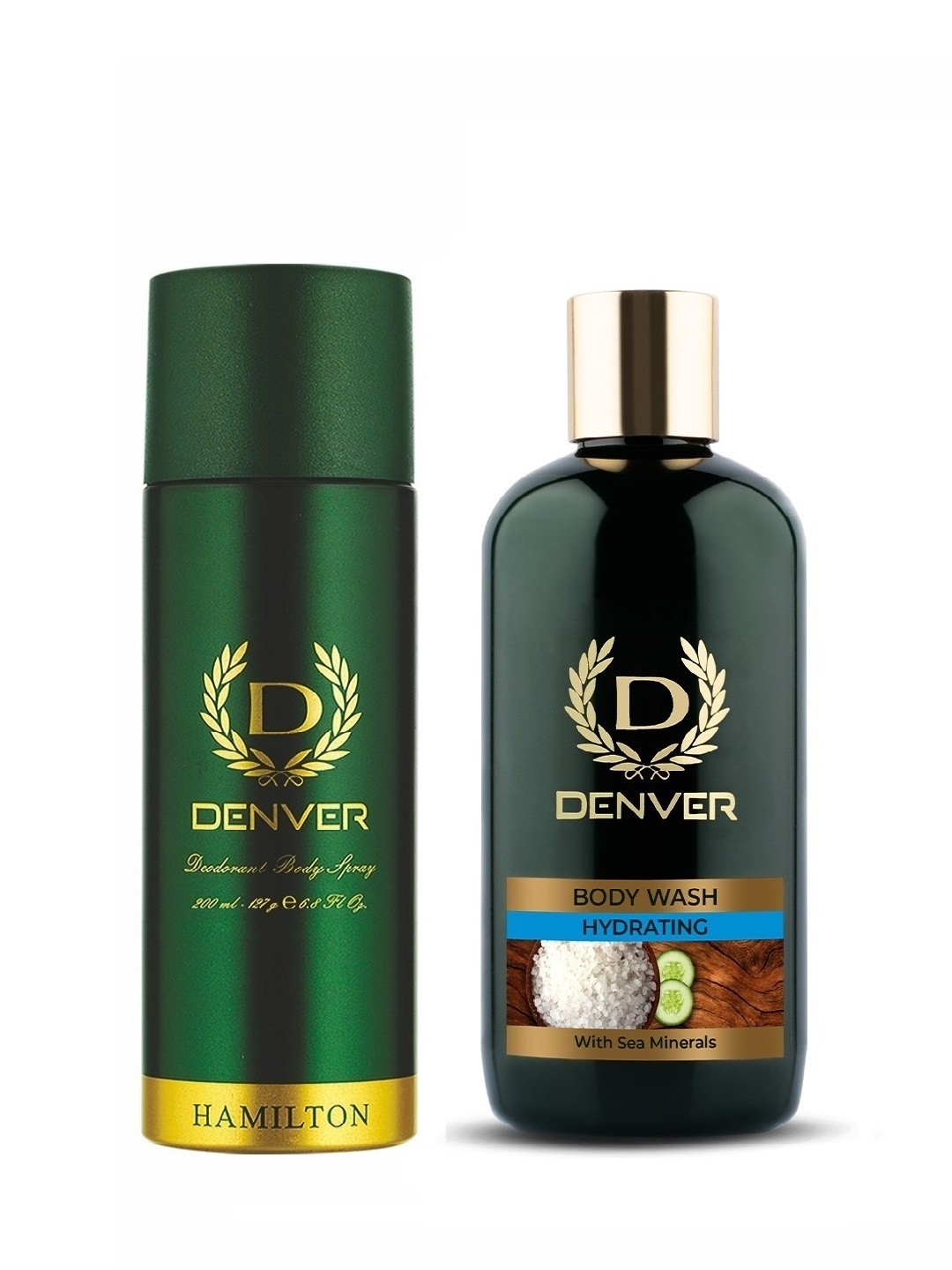 Denver Men Hamilton Deodorant 127g & Hydrating Body Wash With Sea Minerals 325ml, Green
Denver Men Hamilton Deodorant 127g & Hydrating Body Wash With Sea Minerals 325ml, Green