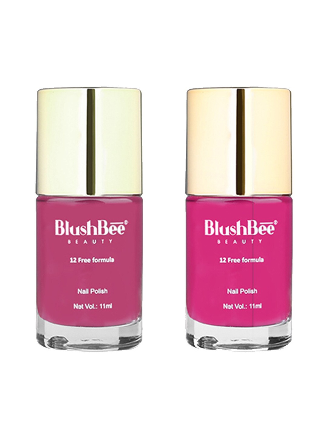 BlushBee Beauty Set of 2 Organic Vegan 12 Free Formula Nail Polish - Luni 002 & Zuni 011, Pink
BlushBee Beauty Set of 2 Organic Vegan 12 Free Formula Nail Polish - Luni 002 & Zuni 011, Pink