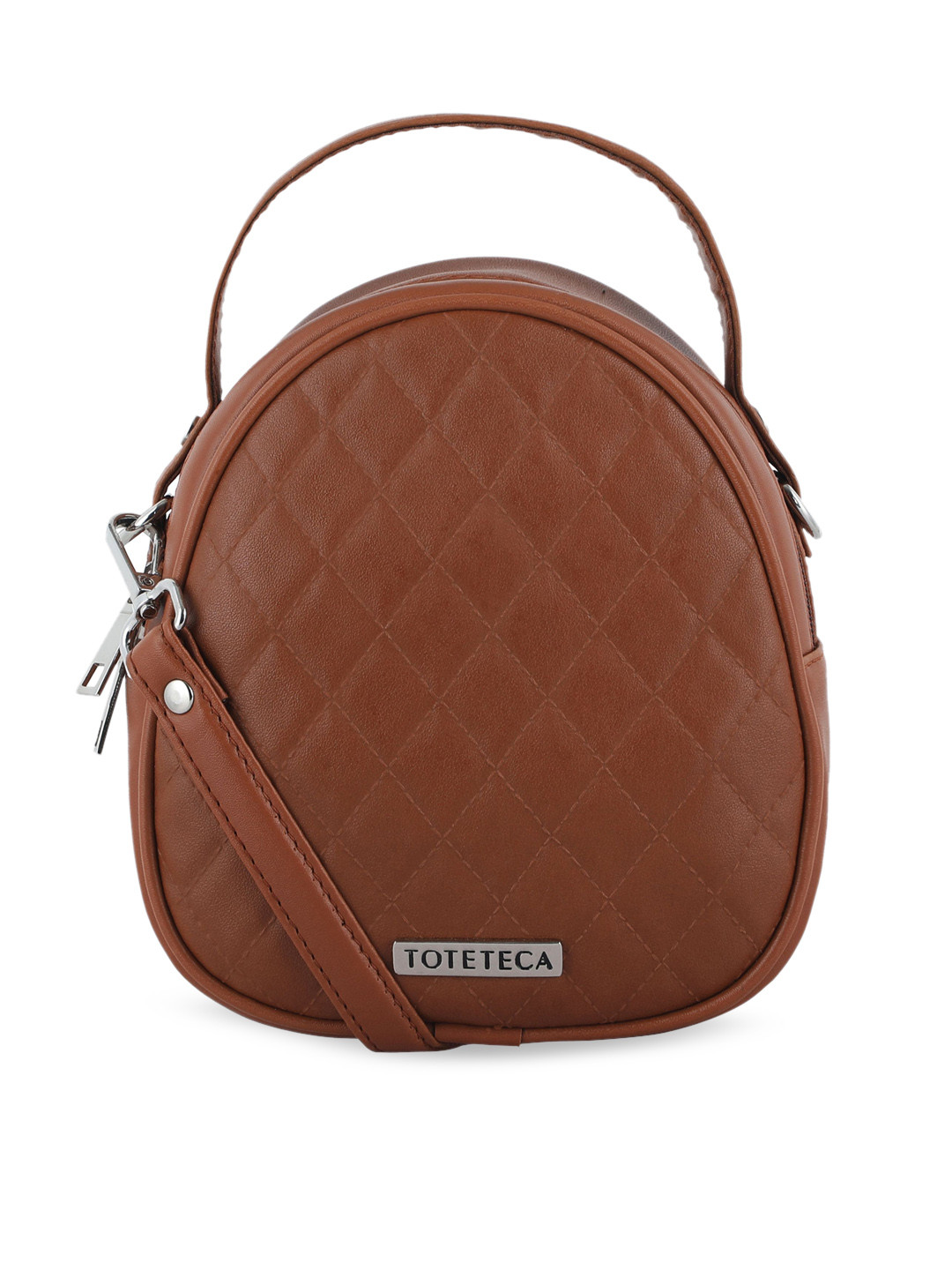 Toteteca Tan PU Structured Sling Bag with Quilted
Toteteca Tan PU Structured Sling Bag with Quilted