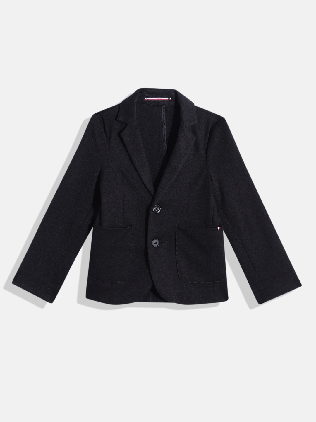 Tommy Hilfiger Boys Comfort Pique Notched Lapel Collar Single Breasted Formal Blazer, Black
Tommy Hilfiger Boys Comfort Pique Notched Lapel Collar Single Breasted Formal Blazer, Black