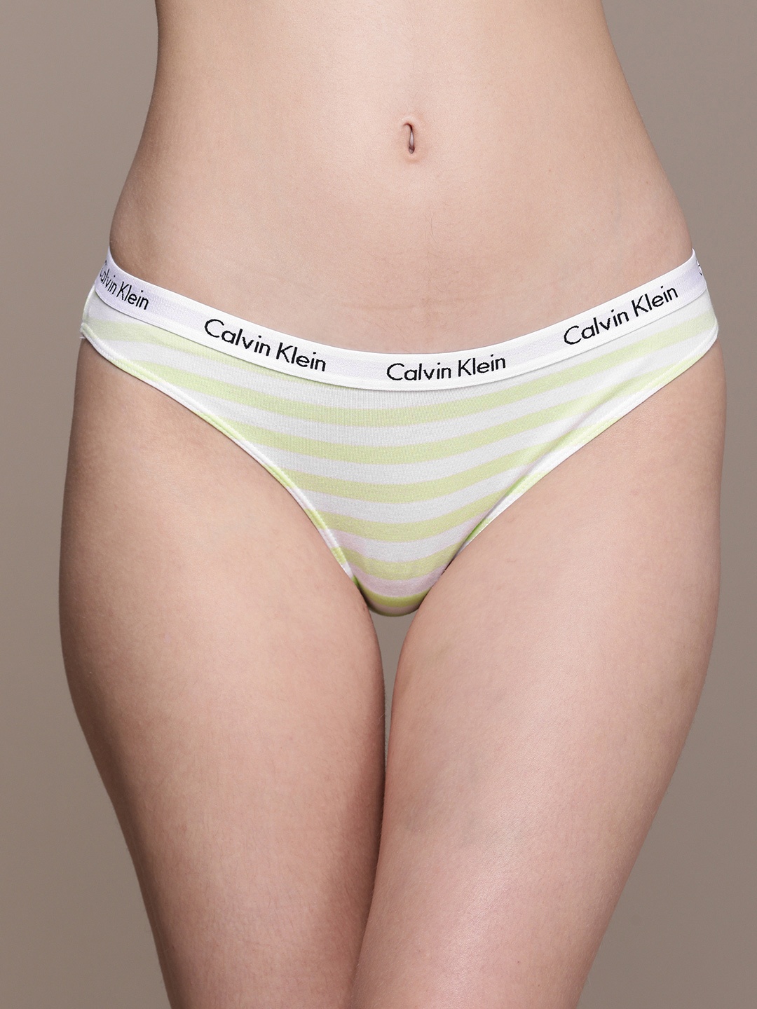 Calvin Klein Underwear Carousel Collection Green & White Striped Bikini Briefs D16185XE
Calvin Klein Underwear Carousel Collection Green & White Striped Bikini Briefs D16185XE