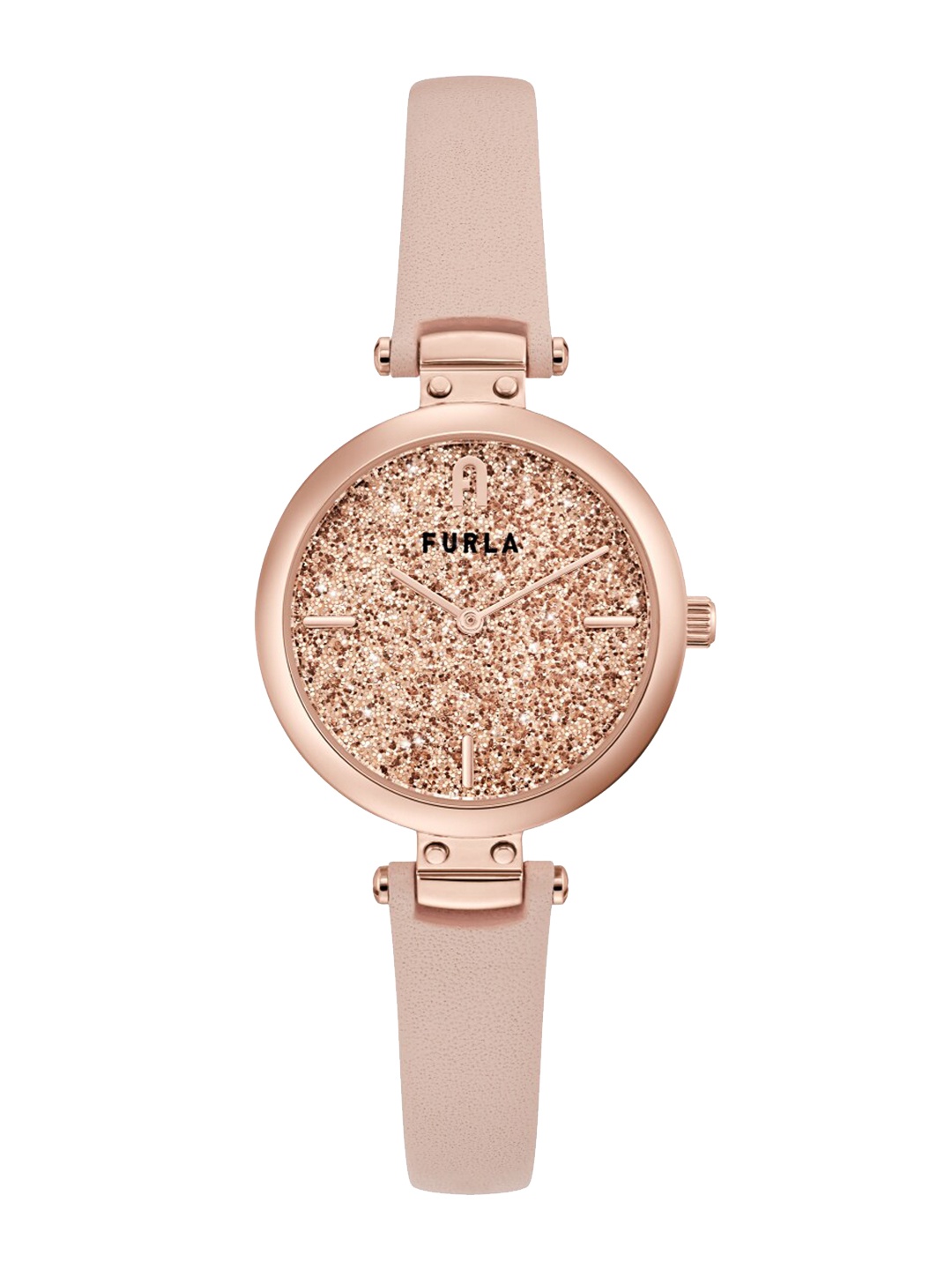 Furla Women Rose Gold-Toned Dial & Beige Leather Bracelet Style Straps Digital Watch
Furla Women Rose Gold-Toned Dial & Beige Leather Bracelet Style Straps Digital Watch