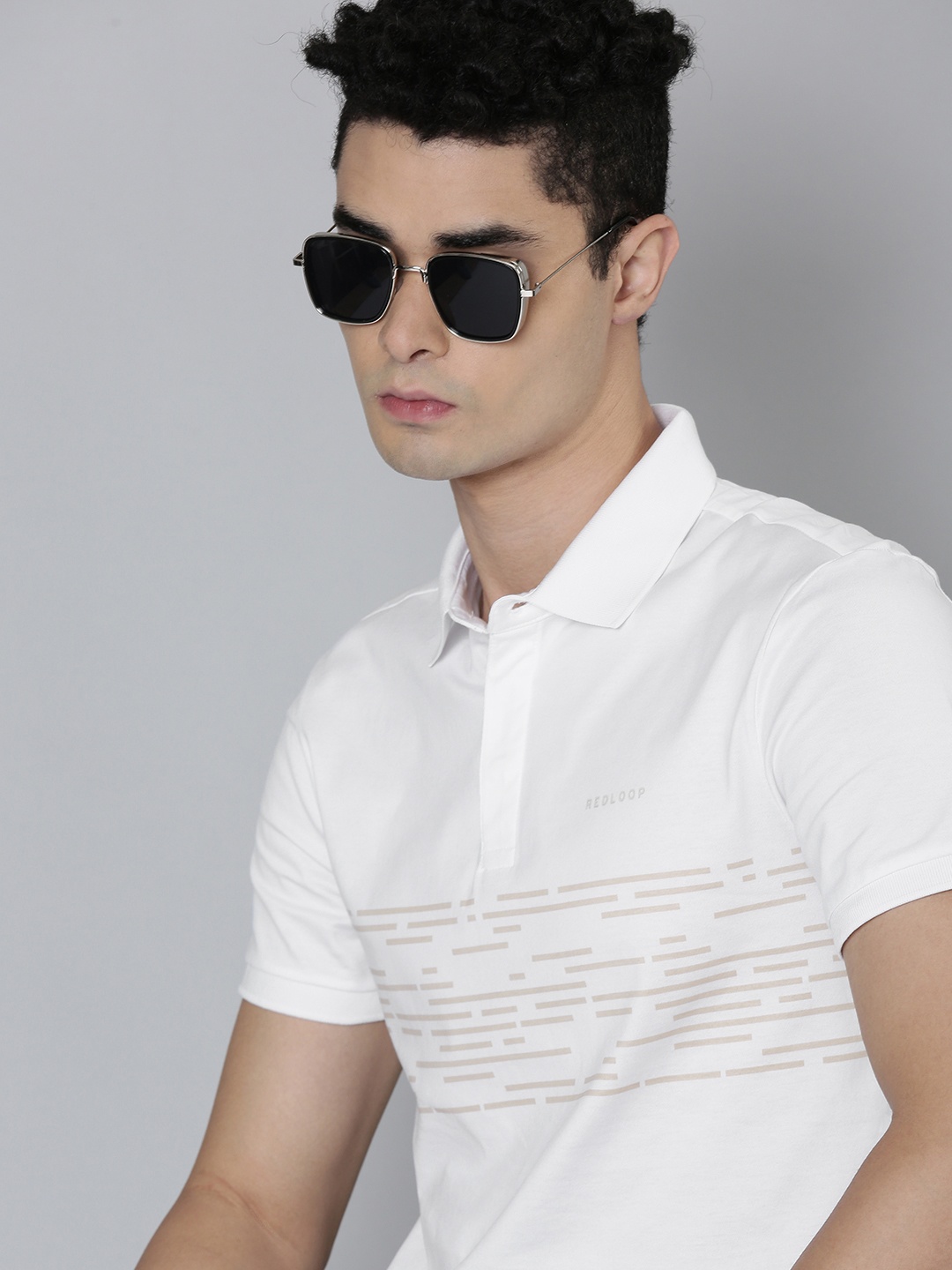 Levis Men White & Beige Abstract Print Polo Collar Regular Sleeves Pure Cotton T-shirt
Levis Men White & Beige Abstract Print Polo Collar Regular Sleeves Pure Cotton T-shirt