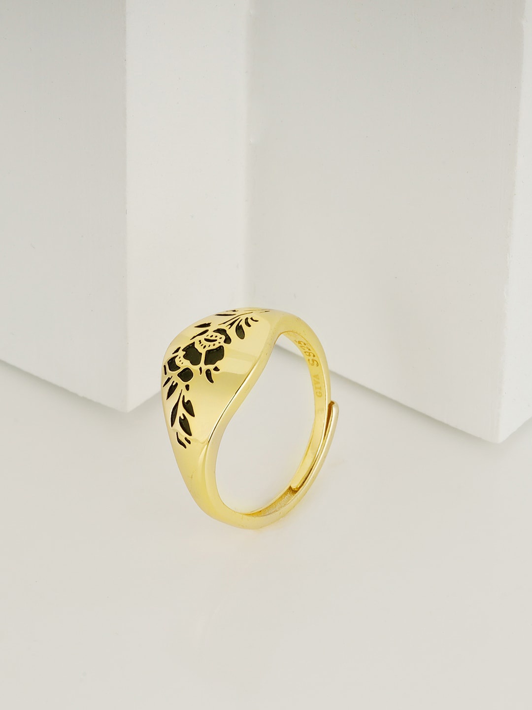 GIVA Women Gold-Plated 925 Sterling Silver Golden Magical Forest Adjustable Finger Ring
GIVA Women Gold-Plated 925 Sterling Silver Golden Magical Forest Adjustable Finger Ring