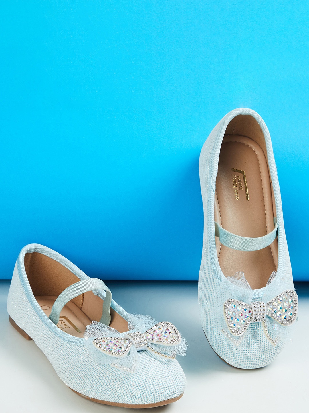 Fame Forever by Lifestyle Girls Blue Perforations Espadrilles