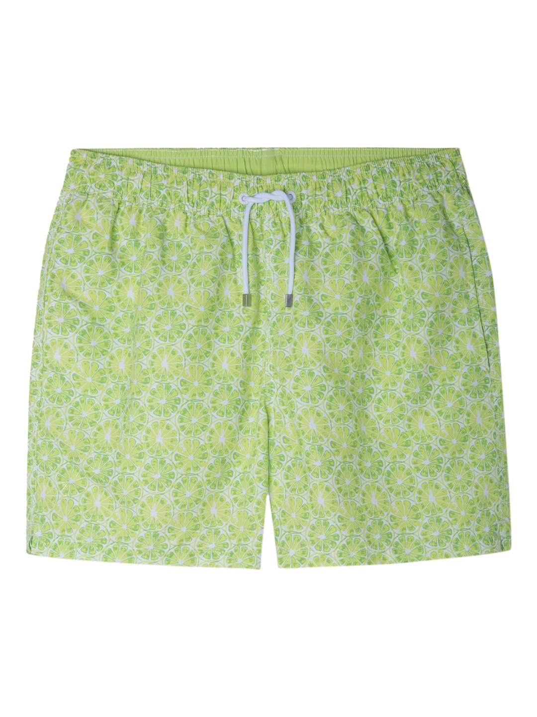 HACKETT LONDON Men Yellow Printed Outdoor Shorts