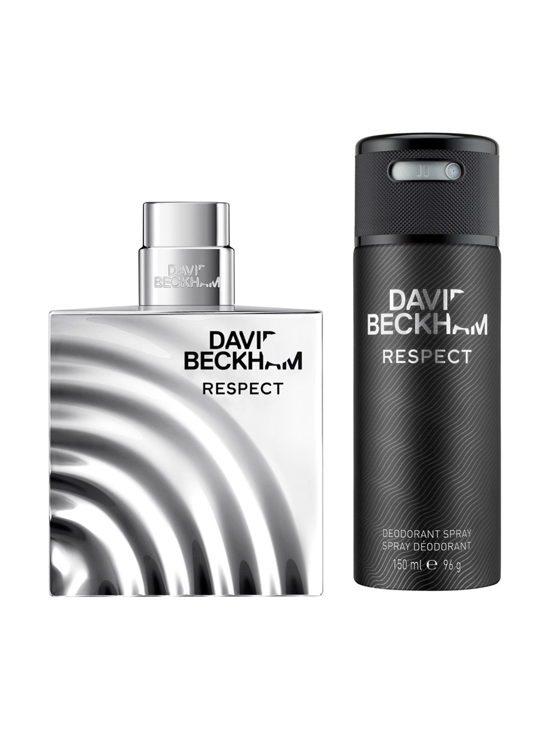 DAVID BECKHAM Men Set of Respect Eau de Toilette 90ml & Deodorant Spray 150ml, White
DAVID BECKHAM Men Set of Respect Eau de Toilette 90ml & Deodorant Spray 150ml, White