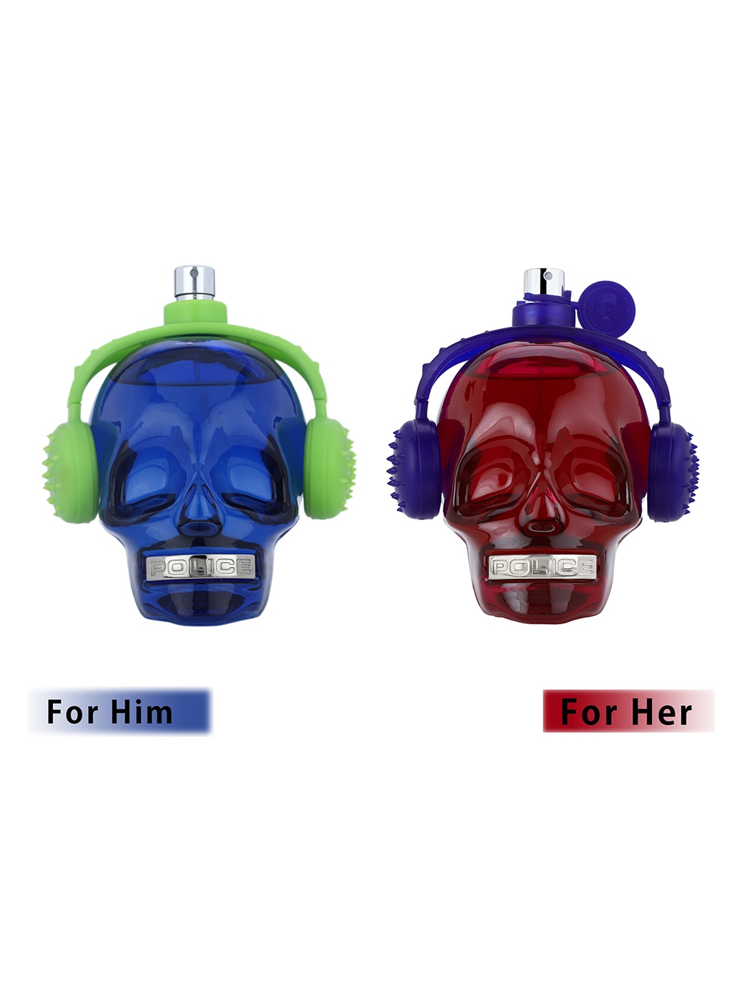 Police Set of To Be Mr Beat Eau de Toilette & To Be Miss Eau de Parfum - 125ml each, Red
Police Set of To Be Mr Beat Eau de Toilette & To Be Miss Eau de Parfum - 125ml each, Red