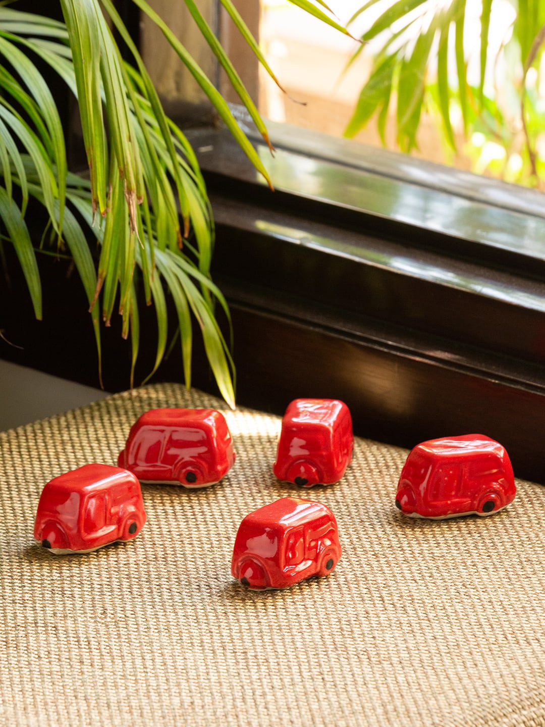 ExclusiveLane Set Of 5 Red Mini Cars Hand-Painted Miniature Decorative Ceramic Showpieces
ExclusiveLane Set Of 5 Red Mini Cars Hand-Painted Miniature Decorative Ceramic Showpieces
