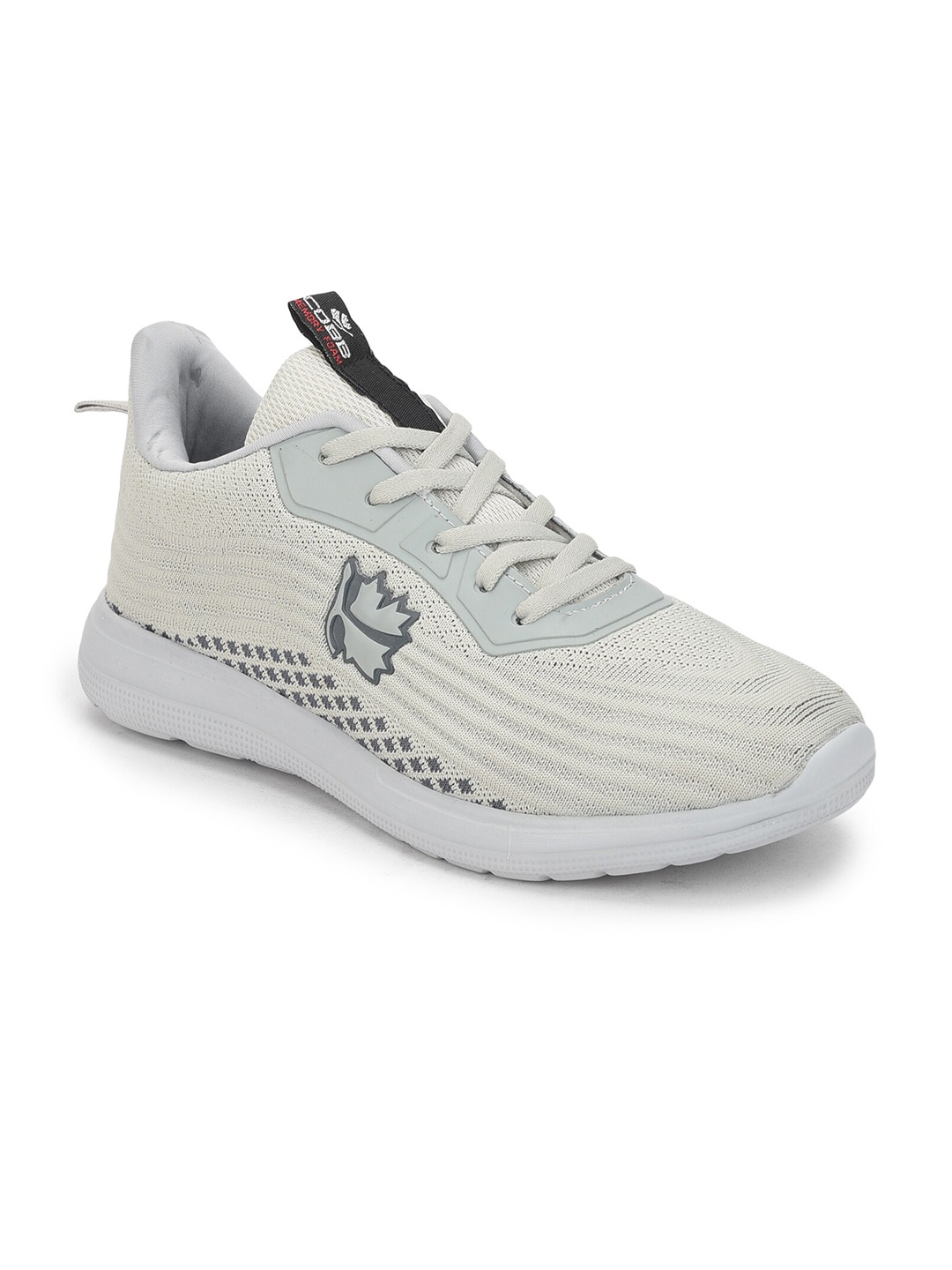 COBB Men Cream-Coloured Running Non-Marking Shoes