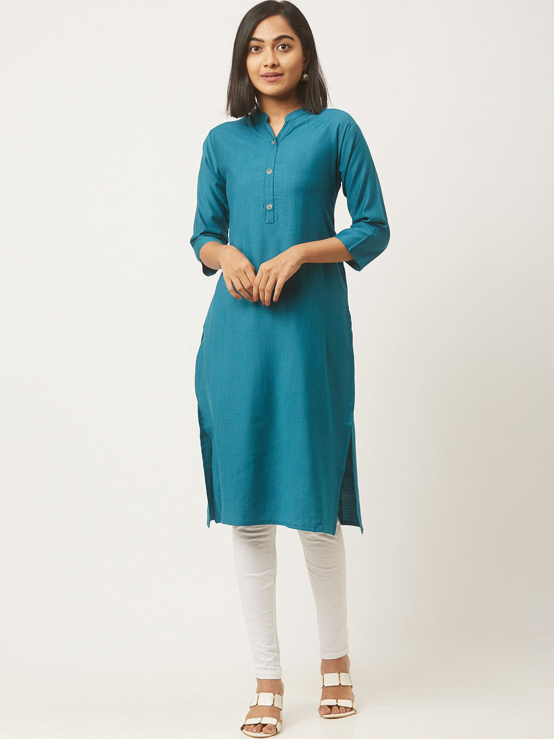 ZOLA Women Teal Kurta
ZOLA Women Teal Kurta