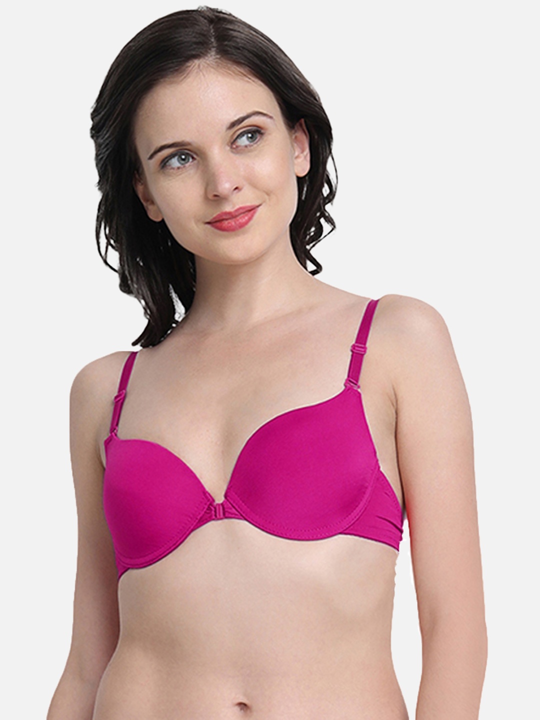 Gopalvilla Pink Bra Underwired Heavily Padded