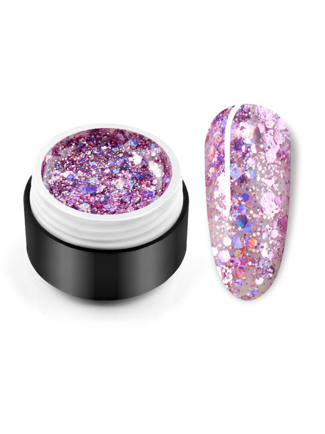 VENALISA Sequin Color Gel Glitter Nail Gel Polish UV LED Gel Starry Color Gel 5ml, Multi
VENALISA Sequin Color Gel Glitter Nail Gel Polish UV LED Gel Starry Color Gel 5ml, Multi