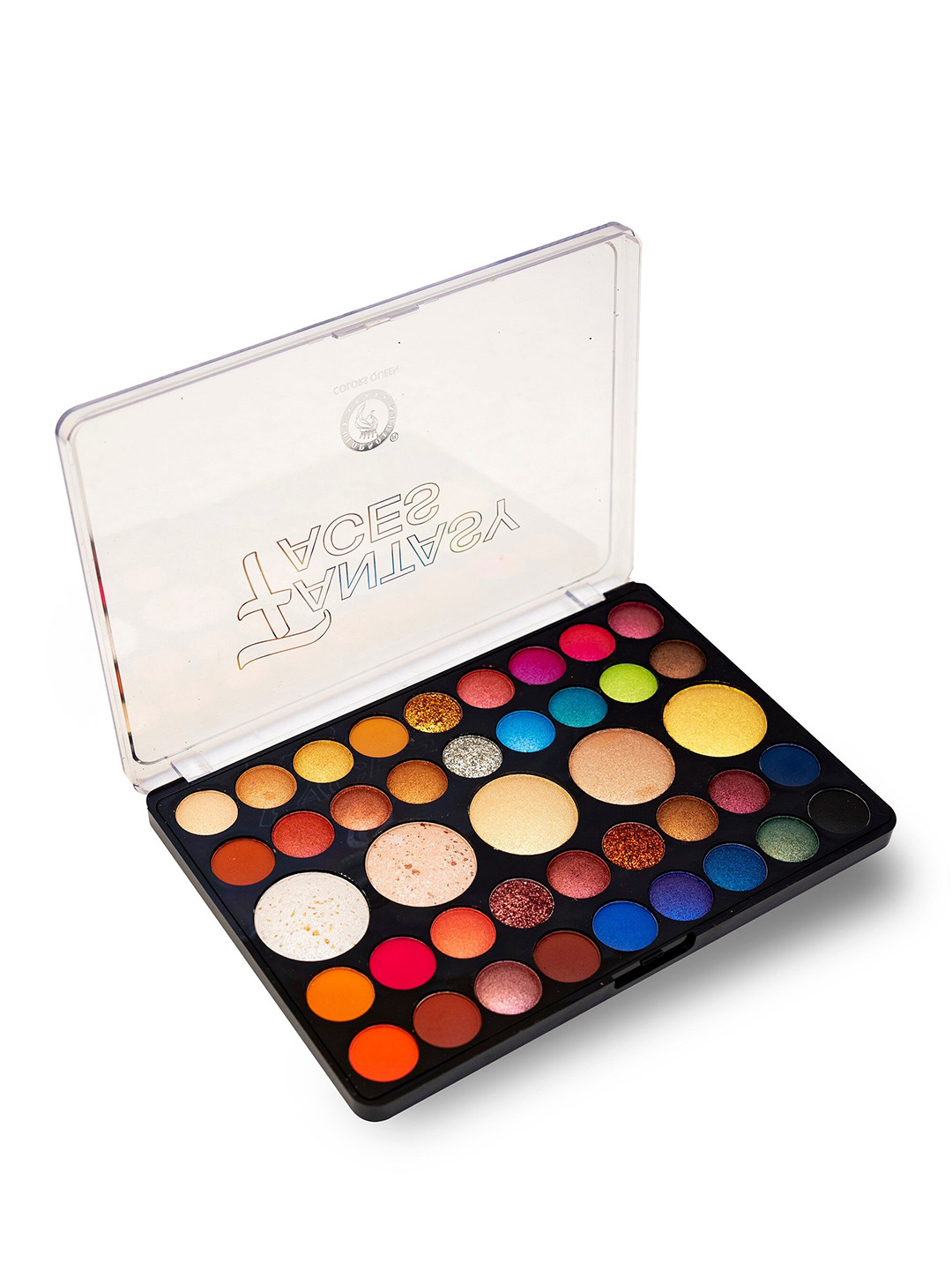 Colors Queen Fantasy Faces Professional Make up Eyeshadow Palette 45g - Shade 01, Multi
Colors Queen Fantasy Faces Professional Make up Eyeshadow Palette 45g - Shade 01, Multi