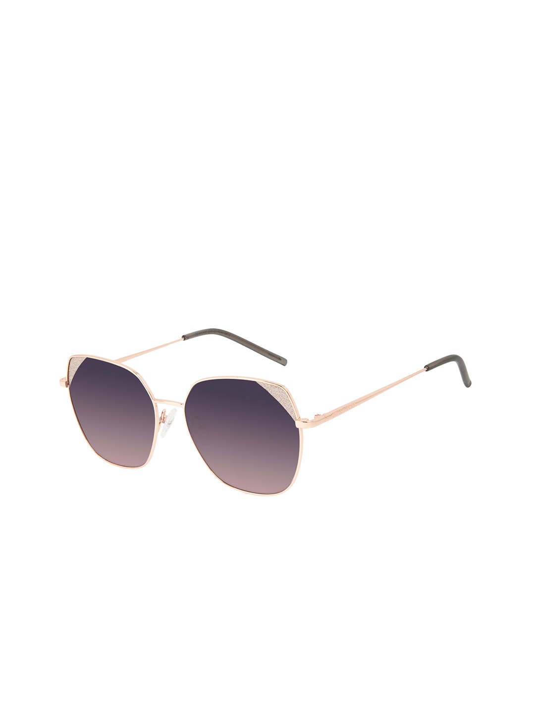 Chilli Beans Women Purple Lens & Rose Gold-Toned Square Sunglasses with UV Protected Lens
Chilli Beans Women Purple Lens & Rose Gold-Toned Square Sunglasses with UV Protected Lens