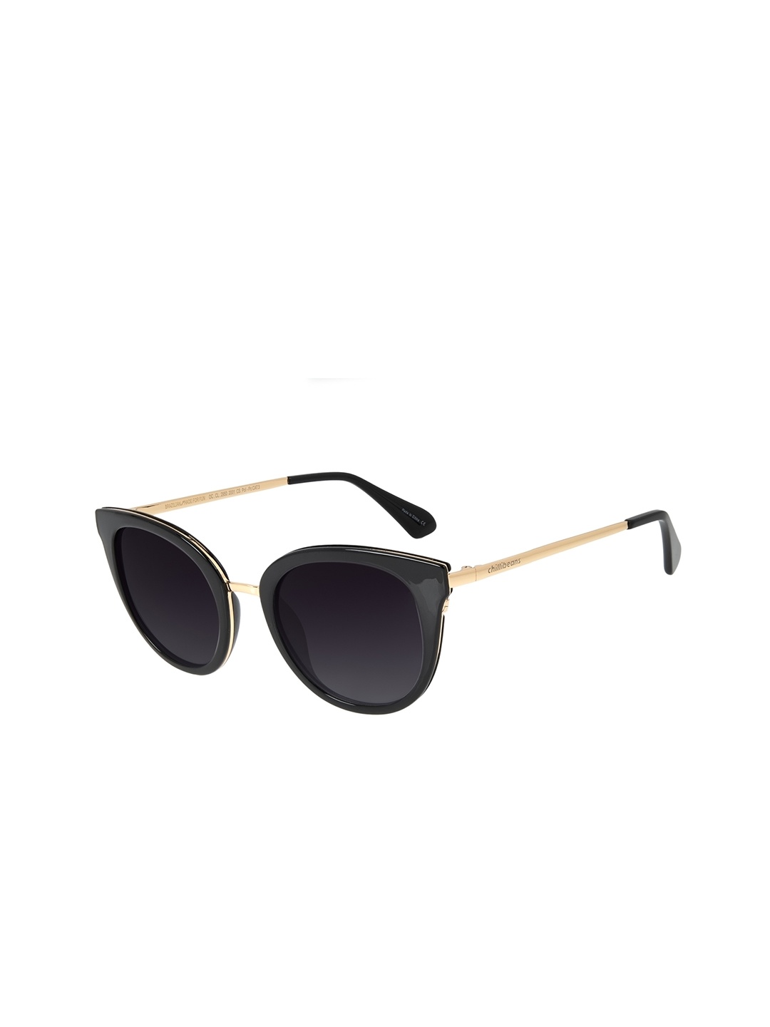 Chilli Beans Women Black Lens & Rose Gold-Toned Round Sunglasses with UV Protected Lens
Chilli Beans Women Black Lens & Rose Gold-Toned Round Sunglasses with UV Protected Lens
