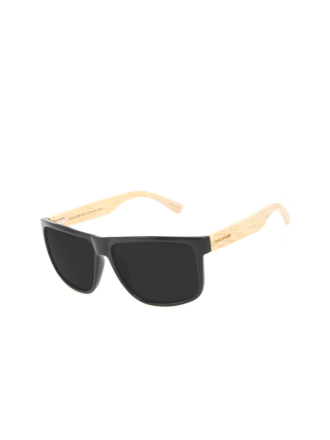 Chilli Beans Men Black Lens & Black Square Sunglasses with UV Protected Lens OCCL33360101
Chilli Beans Men Black Lens & Black Square Sunglasses with UV Protected Lens OCCL33360101