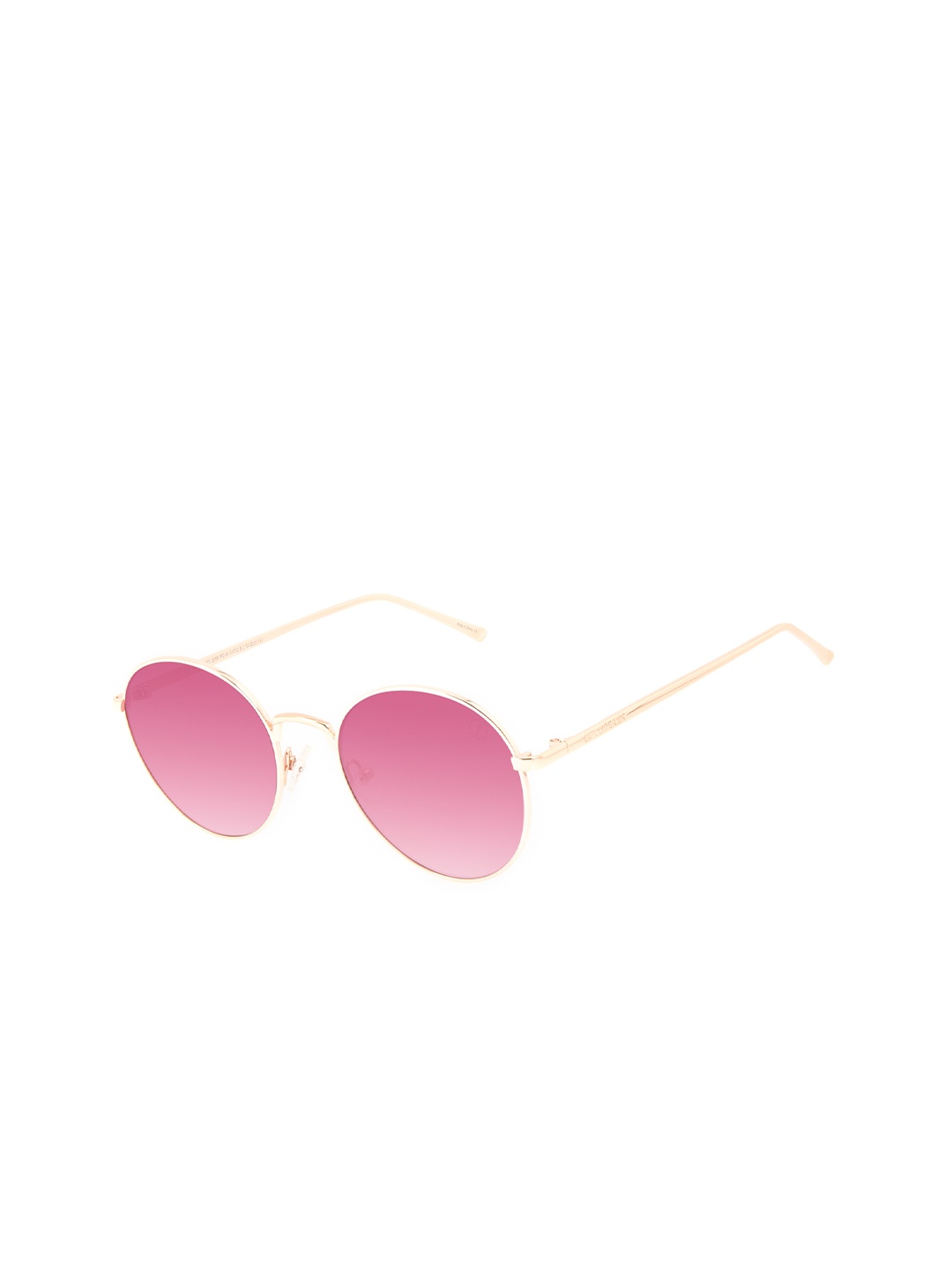 Chilli Beans Women Pink Lens & Rose Gold-Toned Round Sunglasses with UV Protected Lens
Chilli Beans Women Pink Lens & Rose Gold-Toned Round Sunglasses with UV Protected Lens